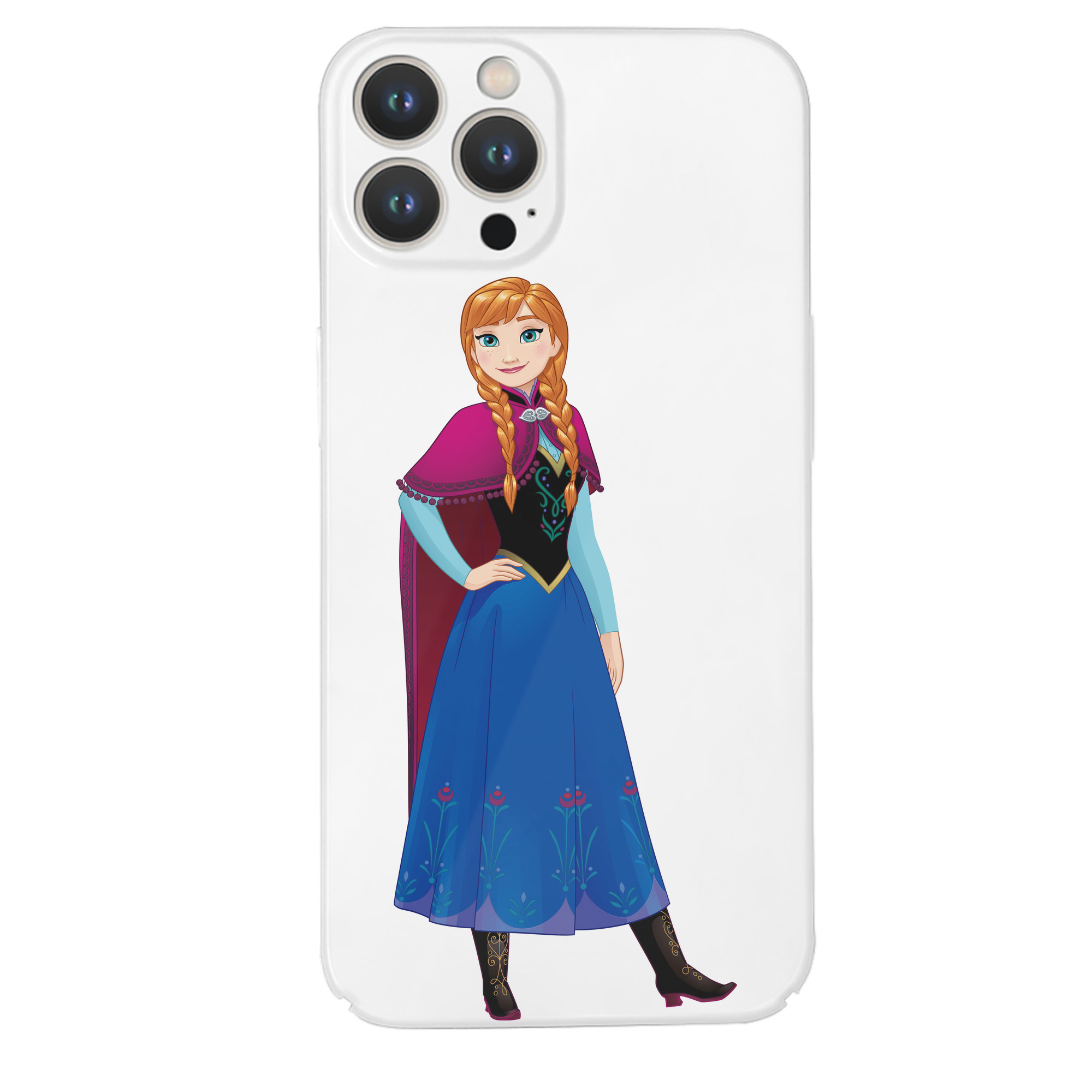 （画像用） アナと雪の女王 アンナ エルサ Frozen Anna Elsa 【iPhone 14シリーズ対応】ハードケース